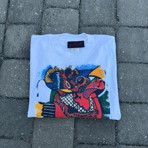 Vintage 1995 Pablo Picasso “The Kiss” Graphic Tee